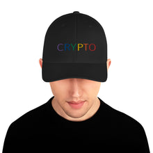 Load image into Gallery viewer, Structured Twill Cap Rainbow Bit

