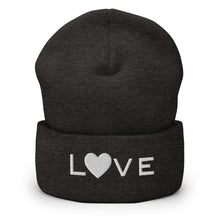 Load image into Gallery viewer, Cuffed Beanie Love
