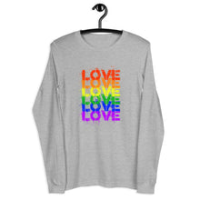 Load image into Gallery viewer, Unisex Long Sleeve Tee Color Of Love
