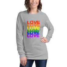 Load image into Gallery viewer, Unisex Long Sleeve Tee Color Of Love
