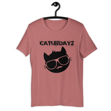 Load image into Gallery viewer, Short-Sleeve Unisex T-Shirt Caturdayz
