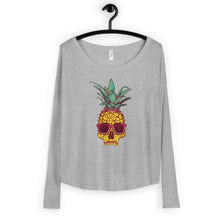 Load image into Gallery viewer, Women&#39;s Long Sleeve Tee Pineapple Cool Comfort

